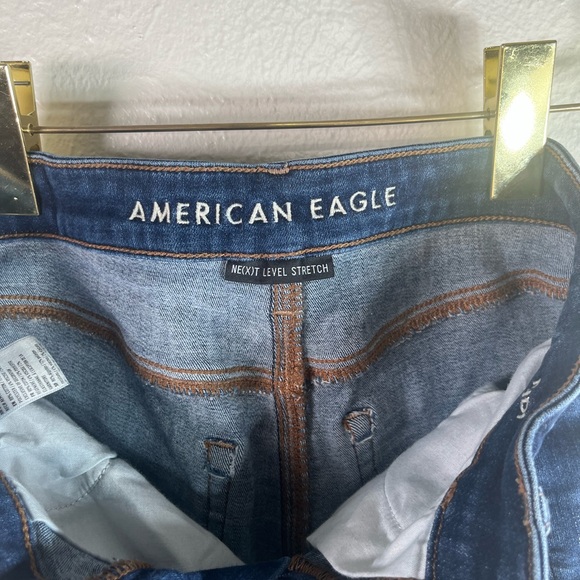 American Eagle next level stretch midi jean shorts - Picture 3 of 3